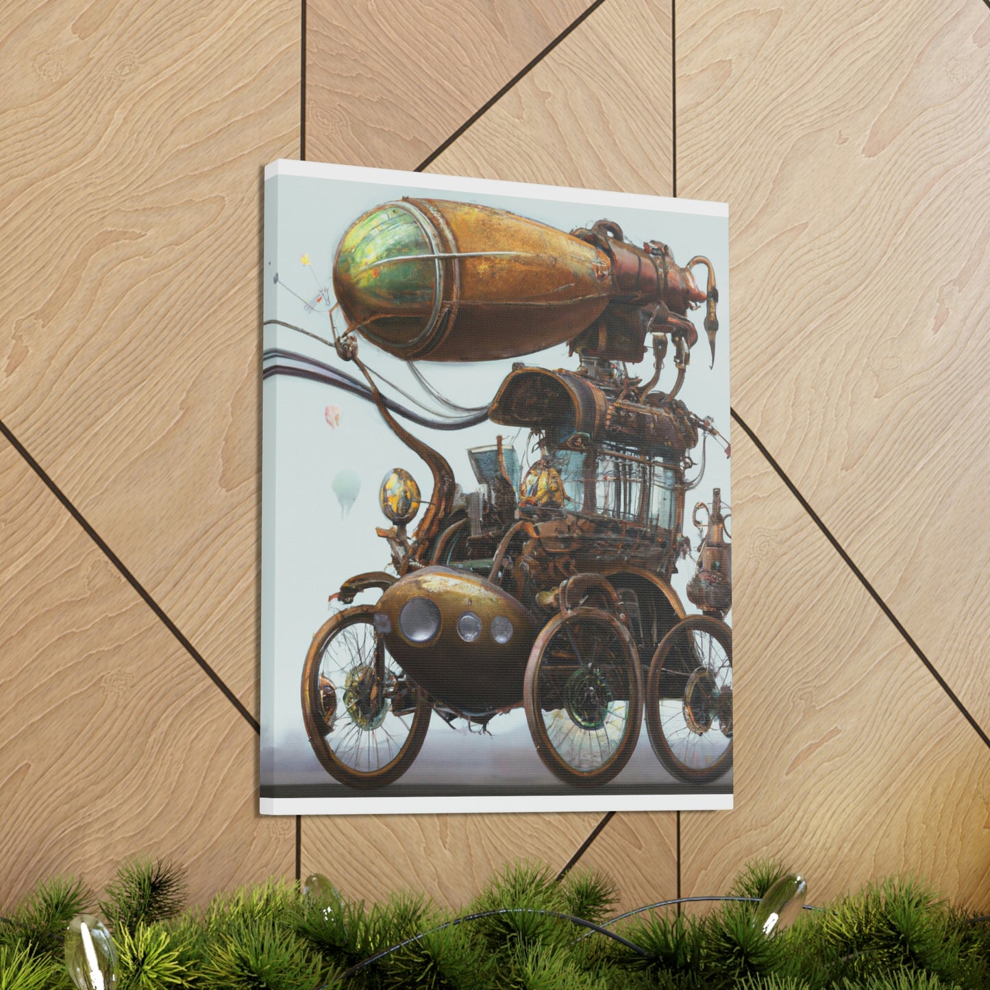 Steampunk Chariot - Canvas