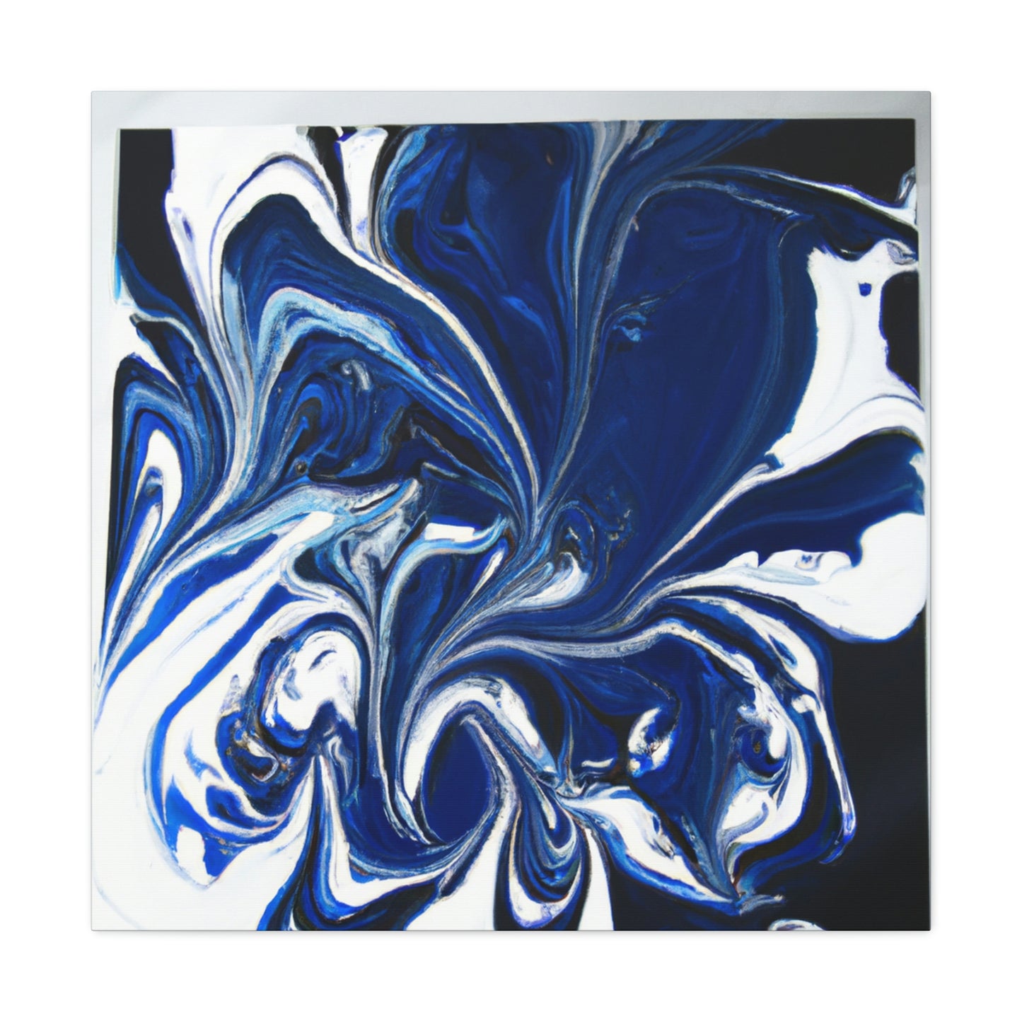 Blue Embrace. - Canvas