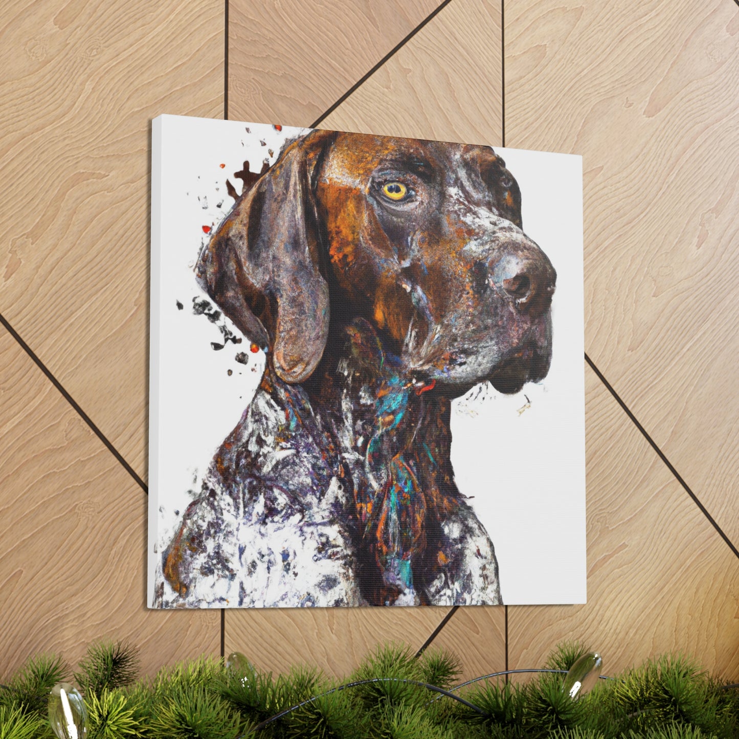 Furry Splendor. - Canvas