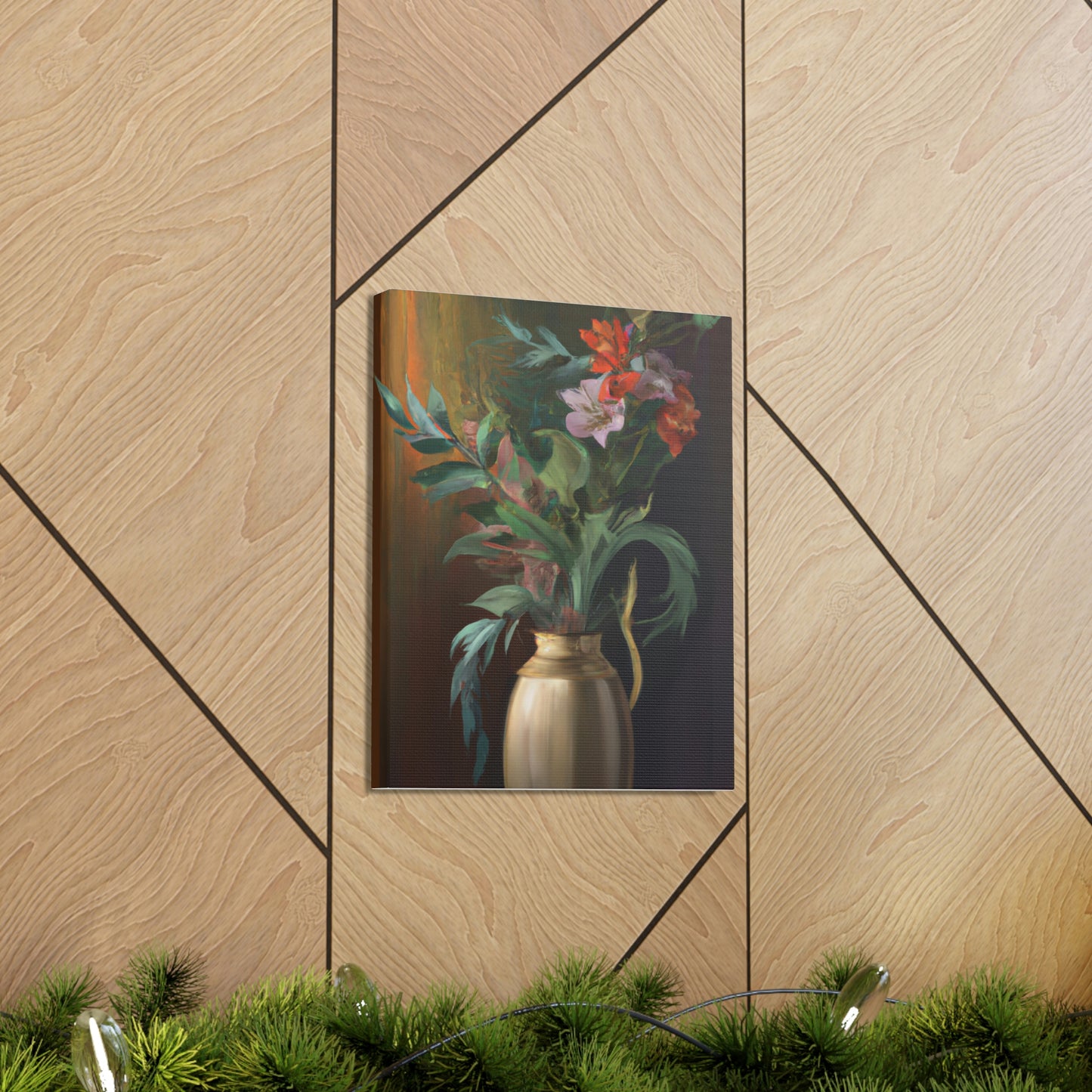 Floral Splendor Dream - Canvas