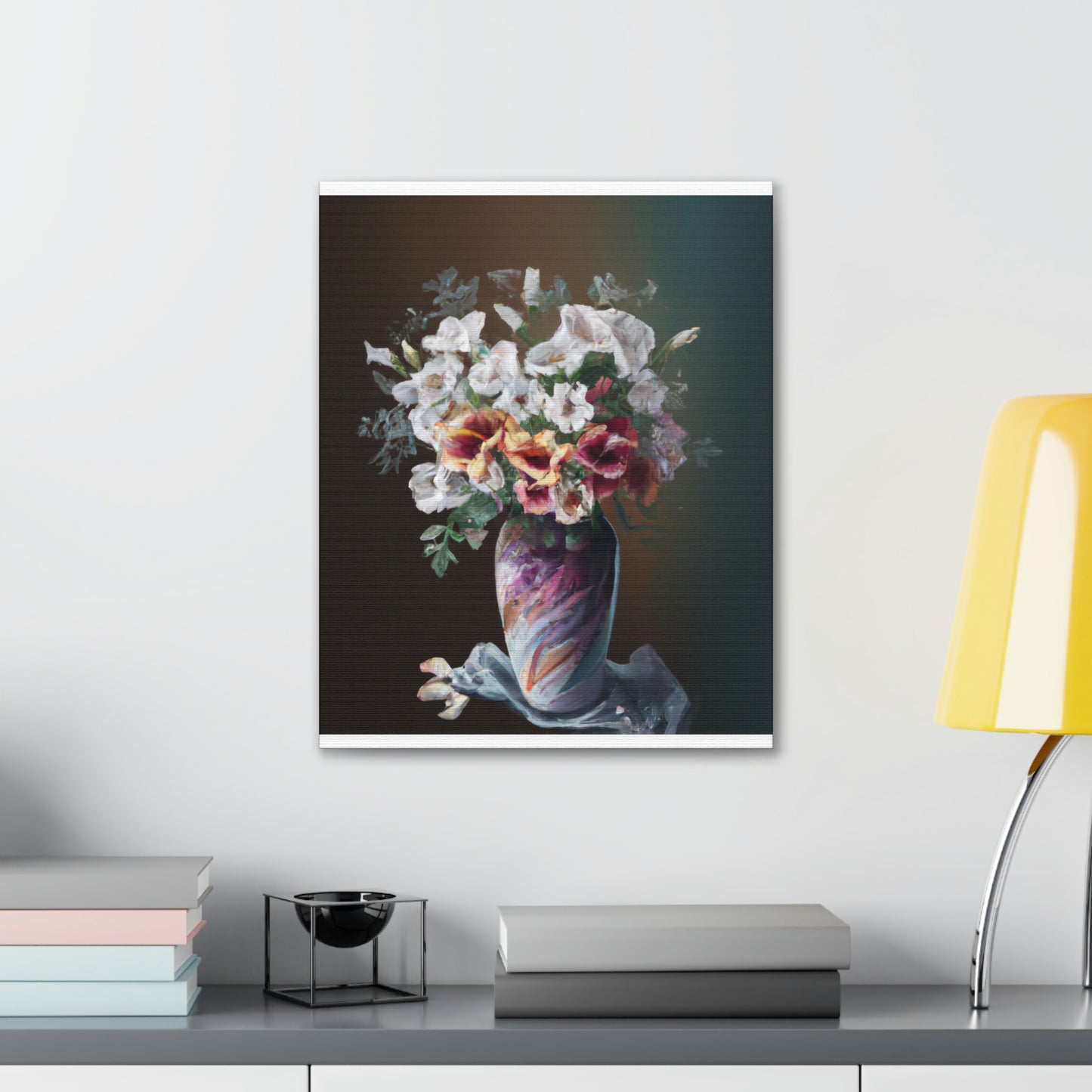 Floral Finesse Dreaming - Canvas