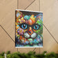 Blissful Cat - Canvas
