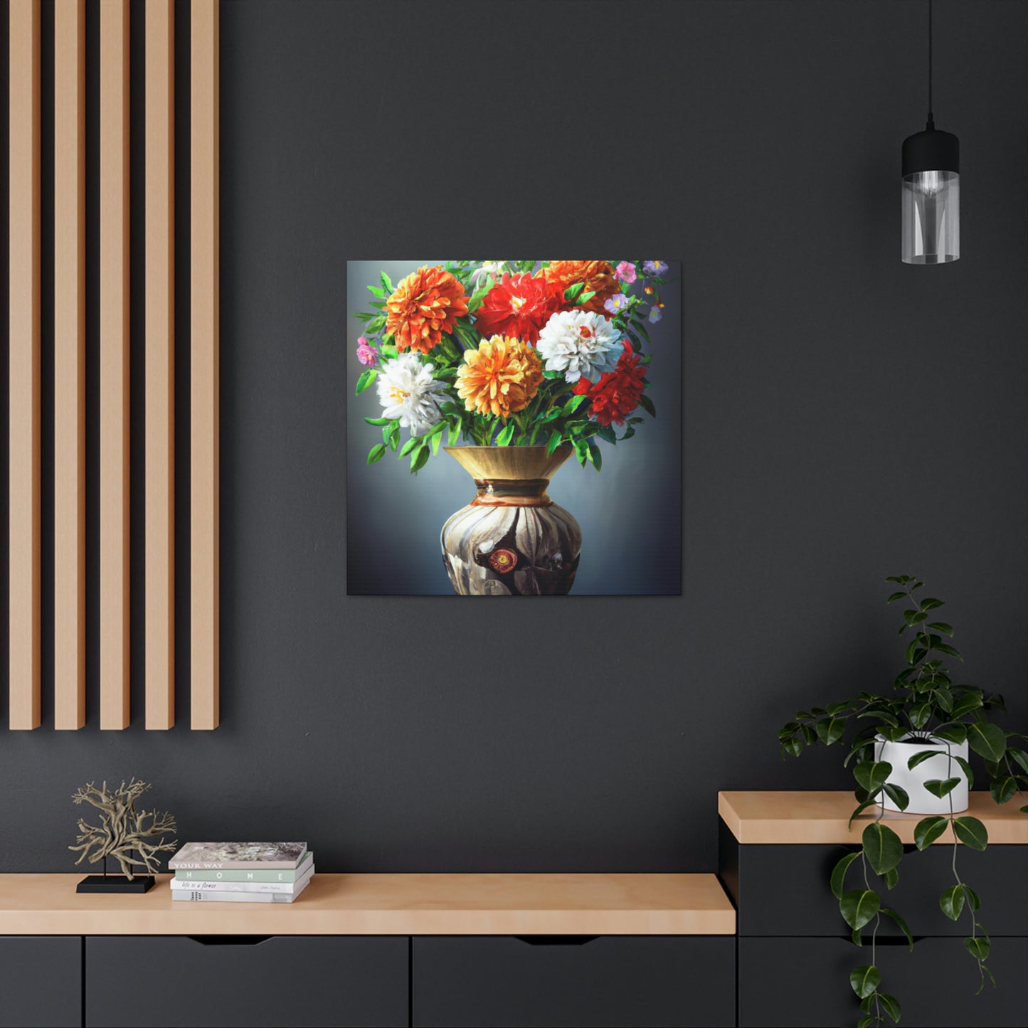 Flowering Splendor. - Canvas