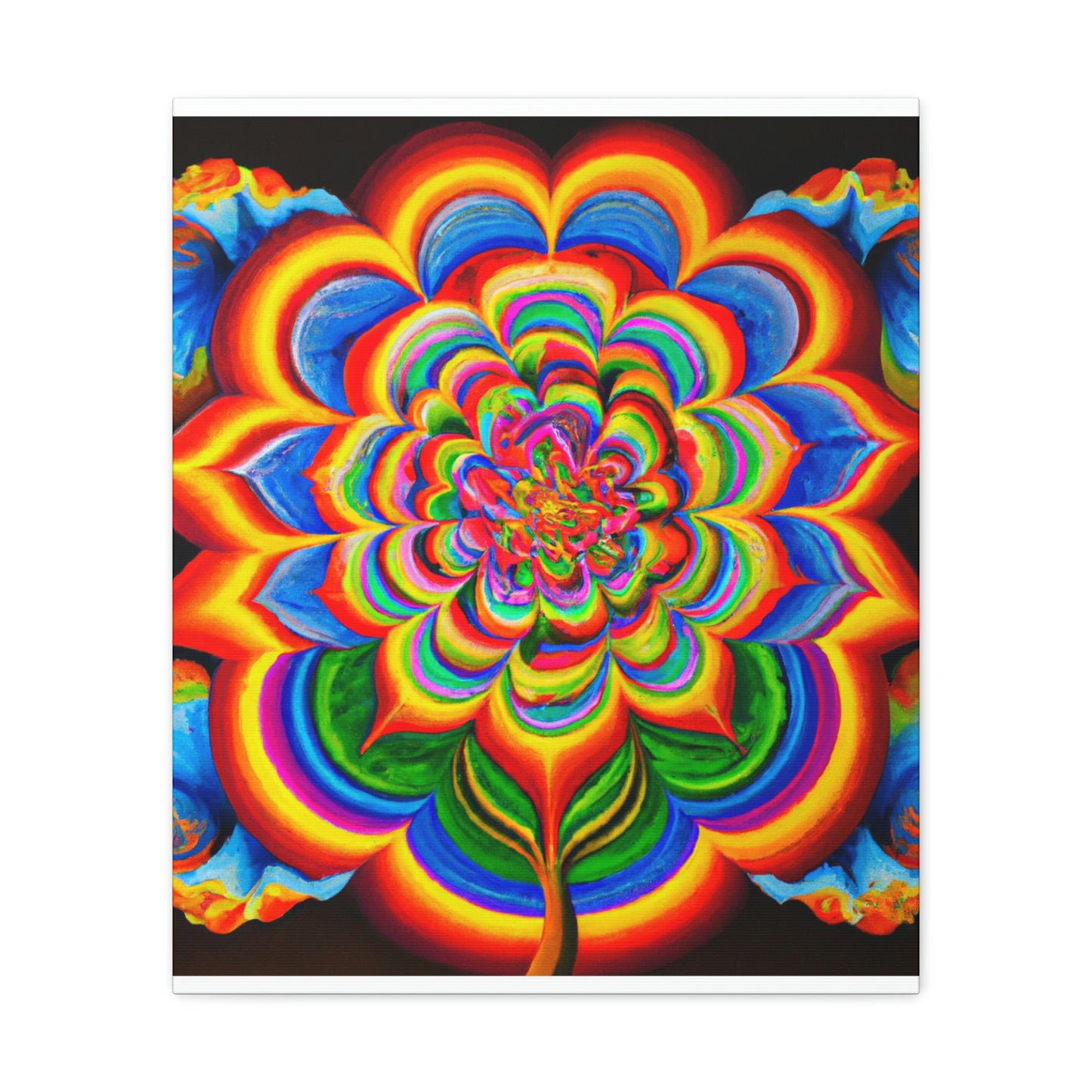 "Vibrant Blooms" - Canvas