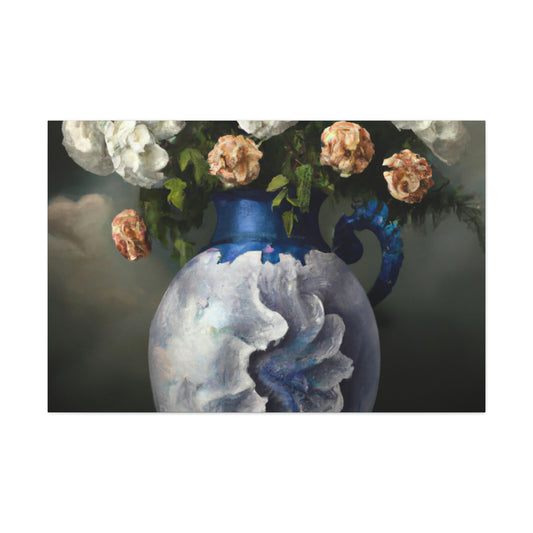 Floral Eternity Bliss - Canvas
