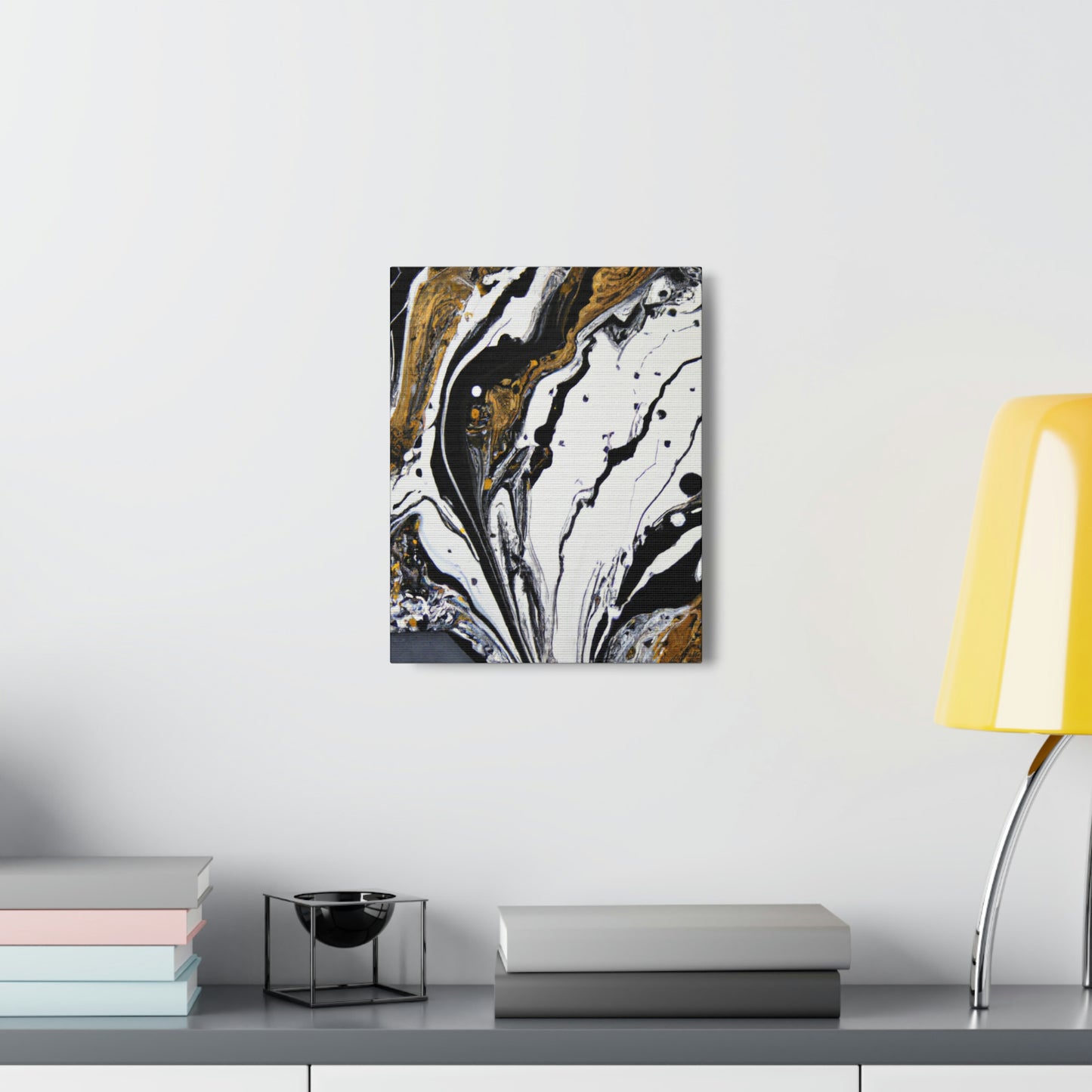 Gilded Flux Art. - Canvas