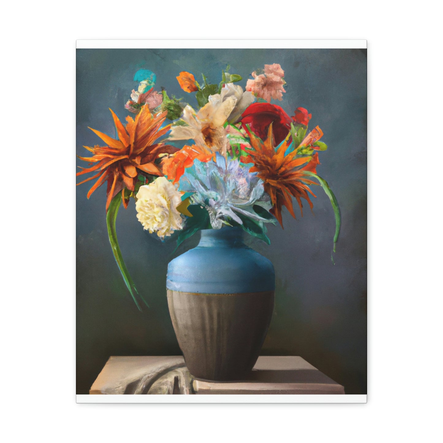 Joyous Floral Lush - Canvas