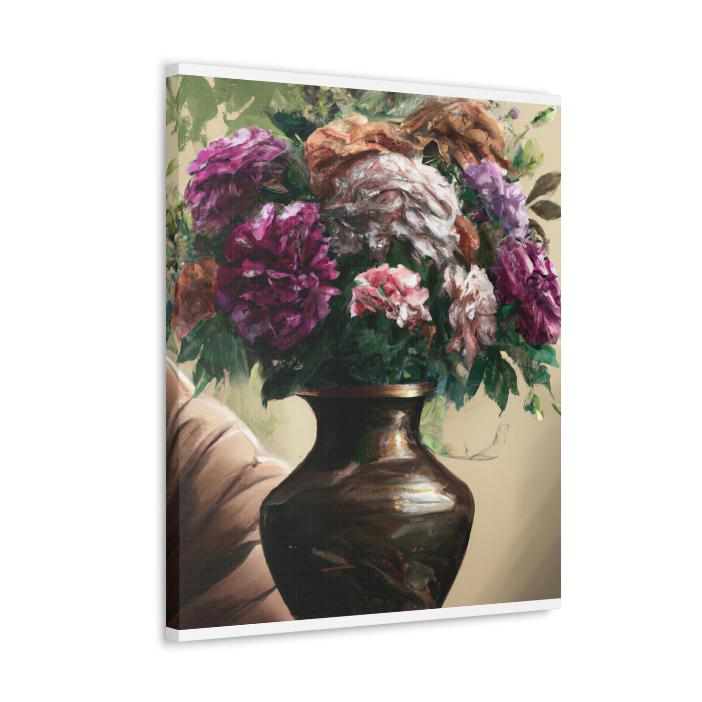 "Petal Palette Foliage". - Canvas