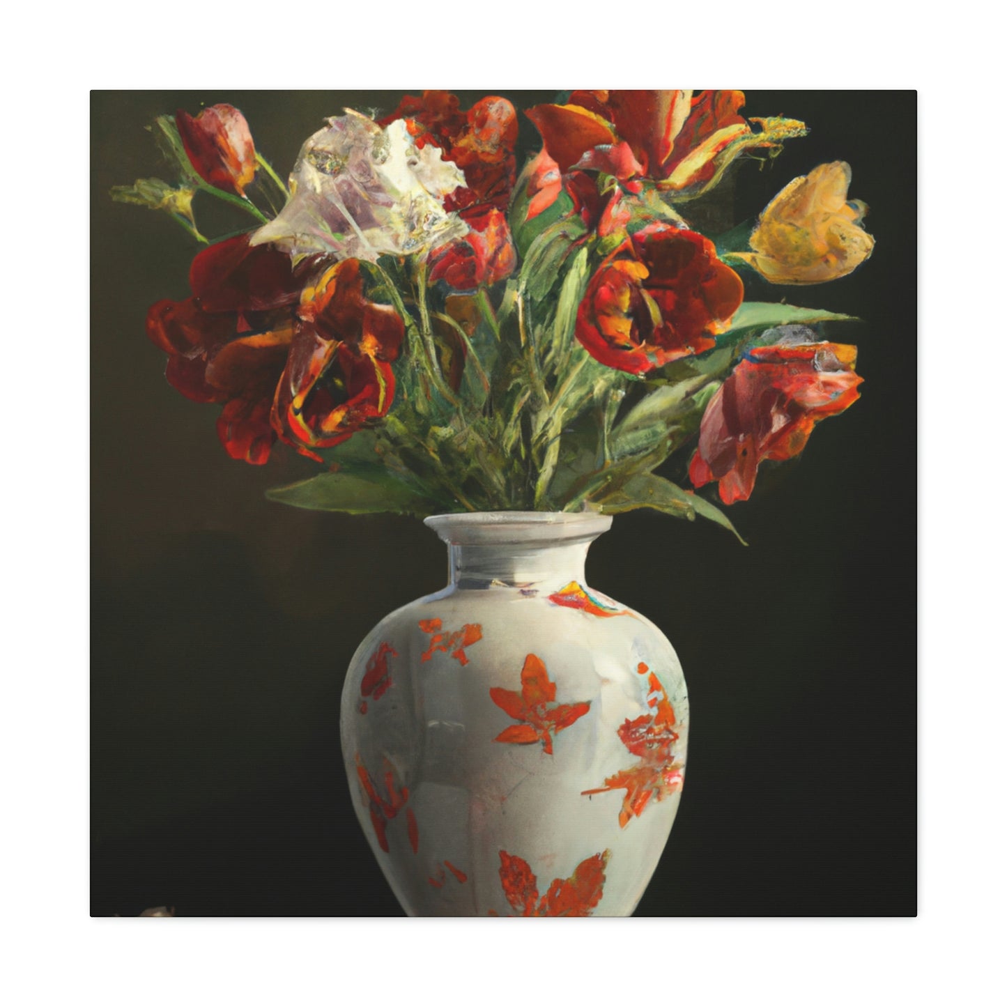 Bloomful Bouquet. - Canvas