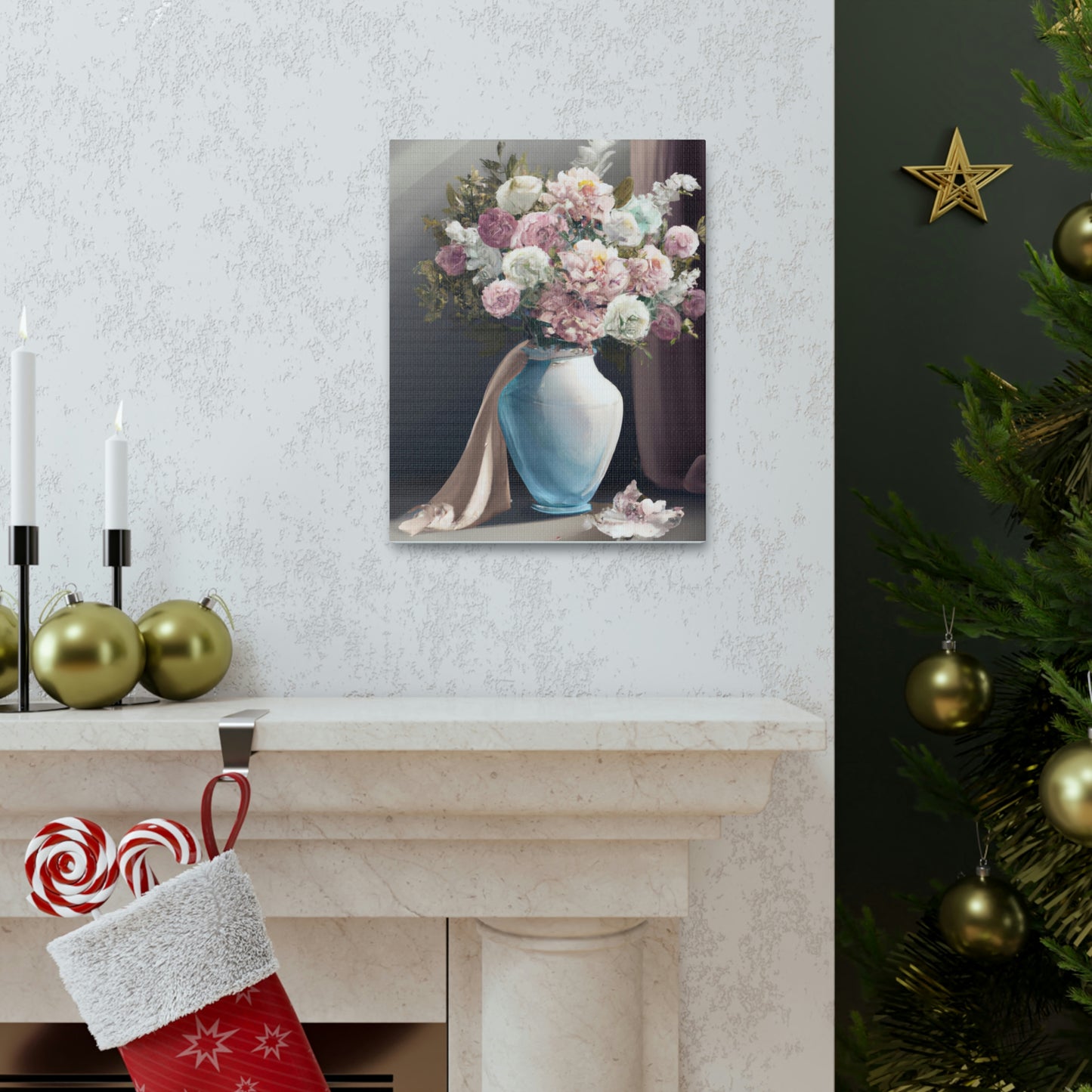 "Fragile Floral Beauty". - Canvas