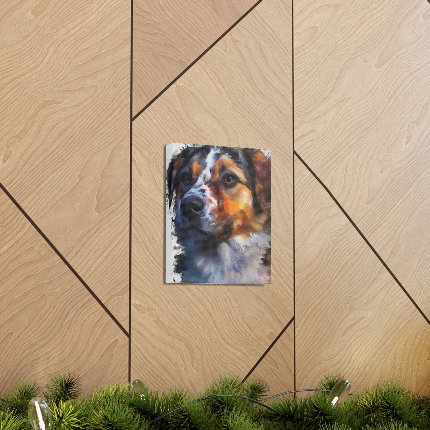 Furry Frenzy. - Canvas