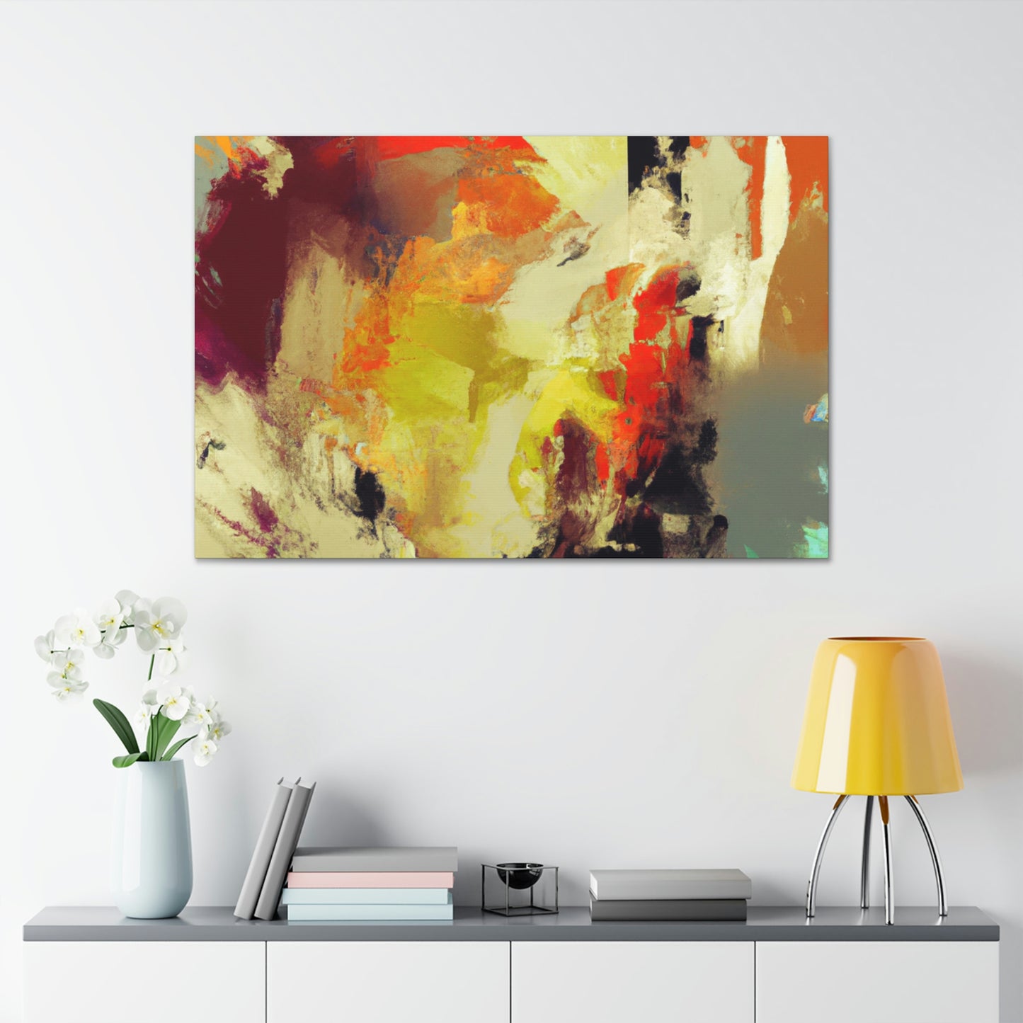 Vibrant Aura - Canvas