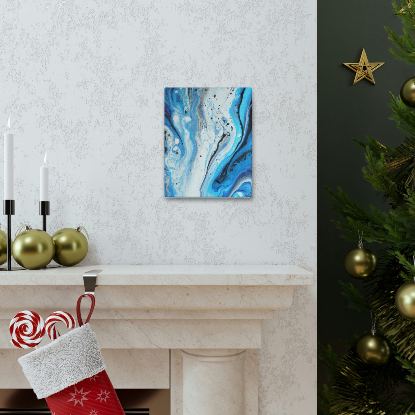 Blue Stream - Canvas