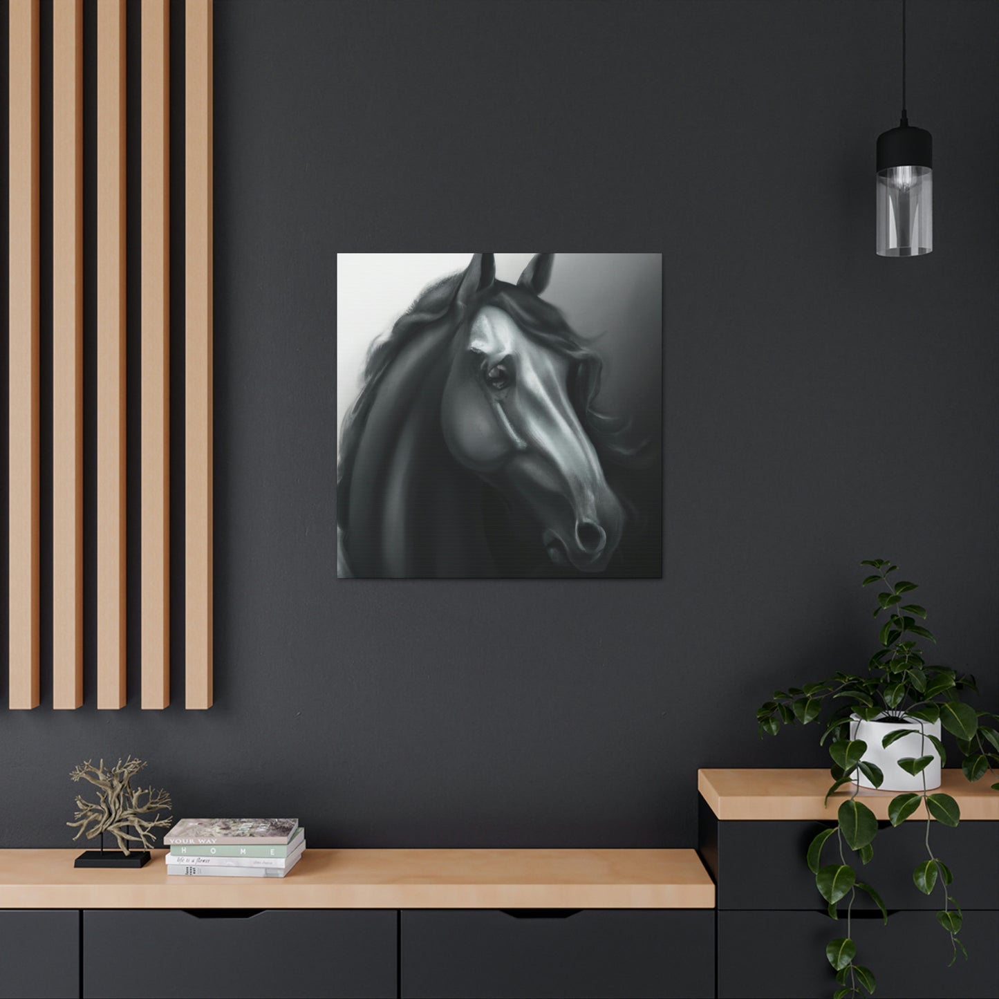 Dark Equus. - Canvas