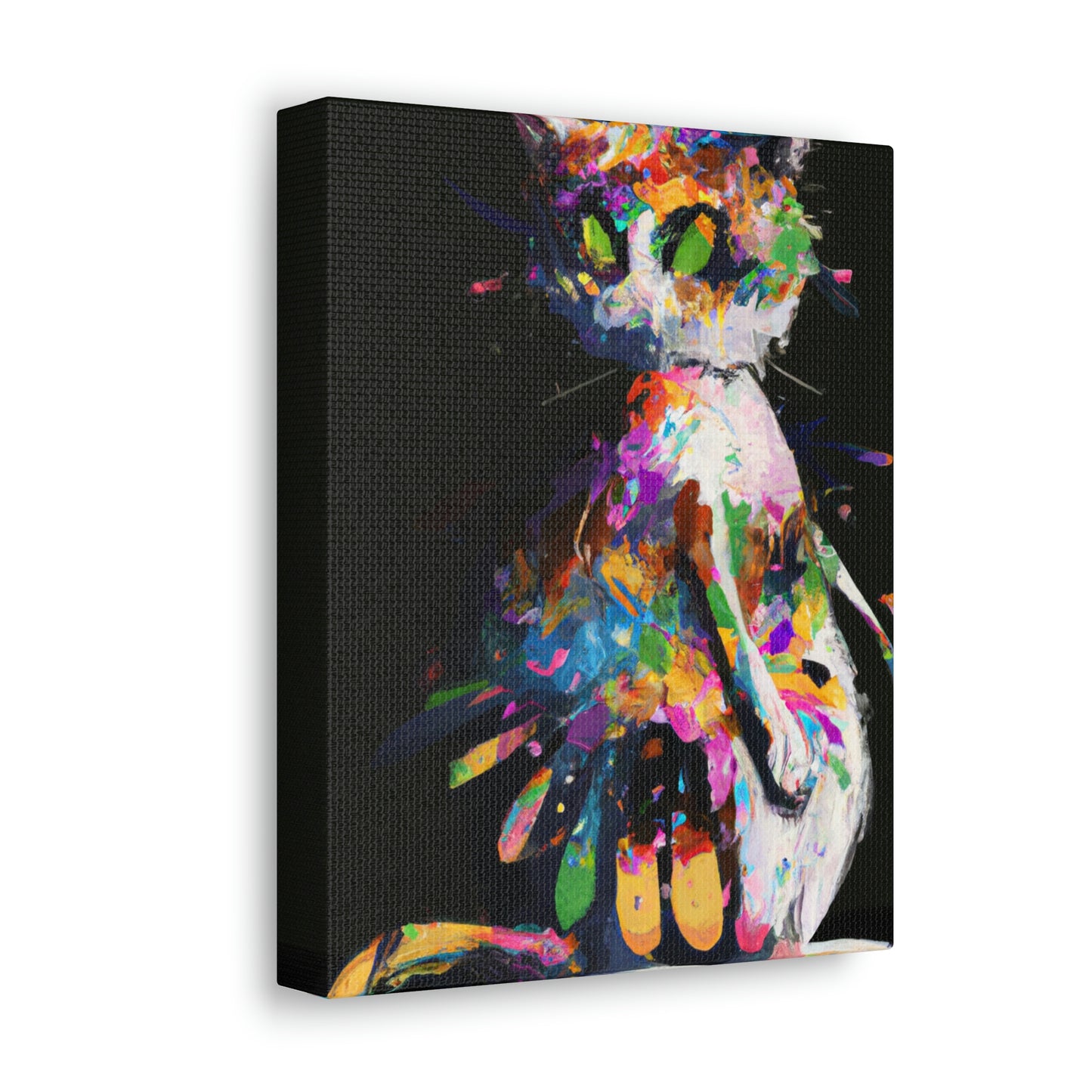 Flower Cat - Canvas