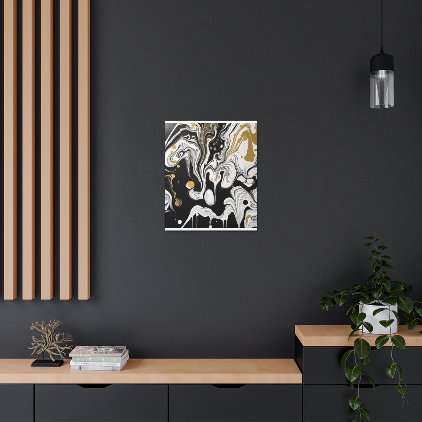 "Molten Melange" - Canvas