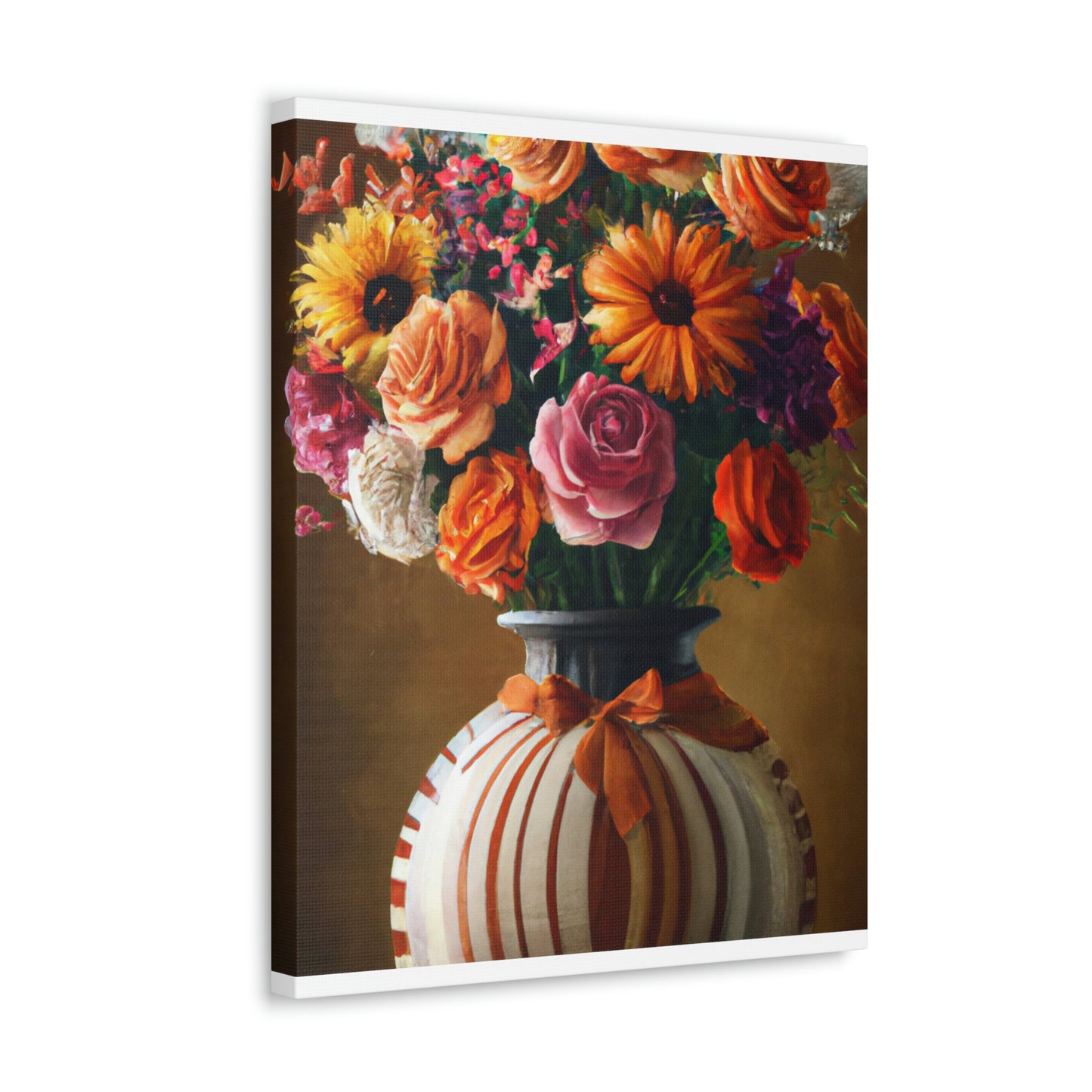 Fluid Floral Beauty - Canvas