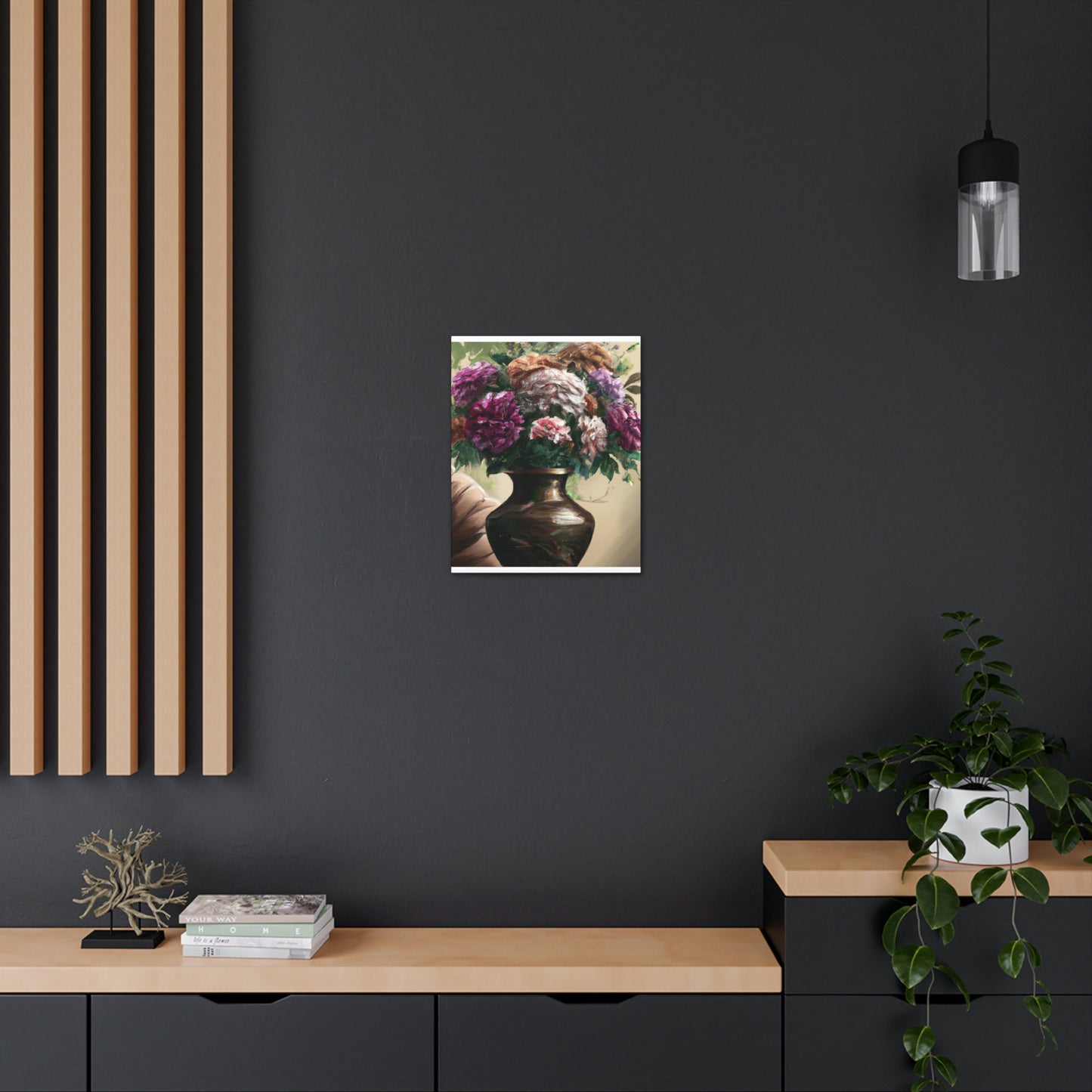 "Petal Palette Foliage". - Canvas