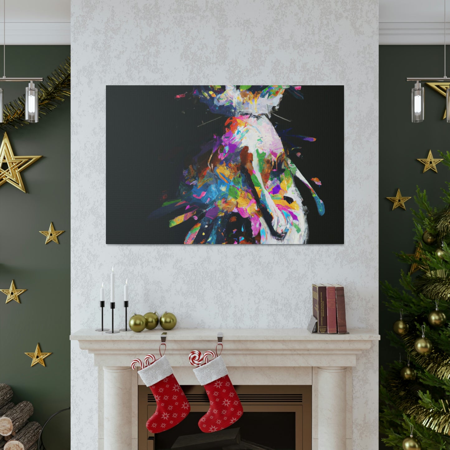 Flower Cat - Canvas