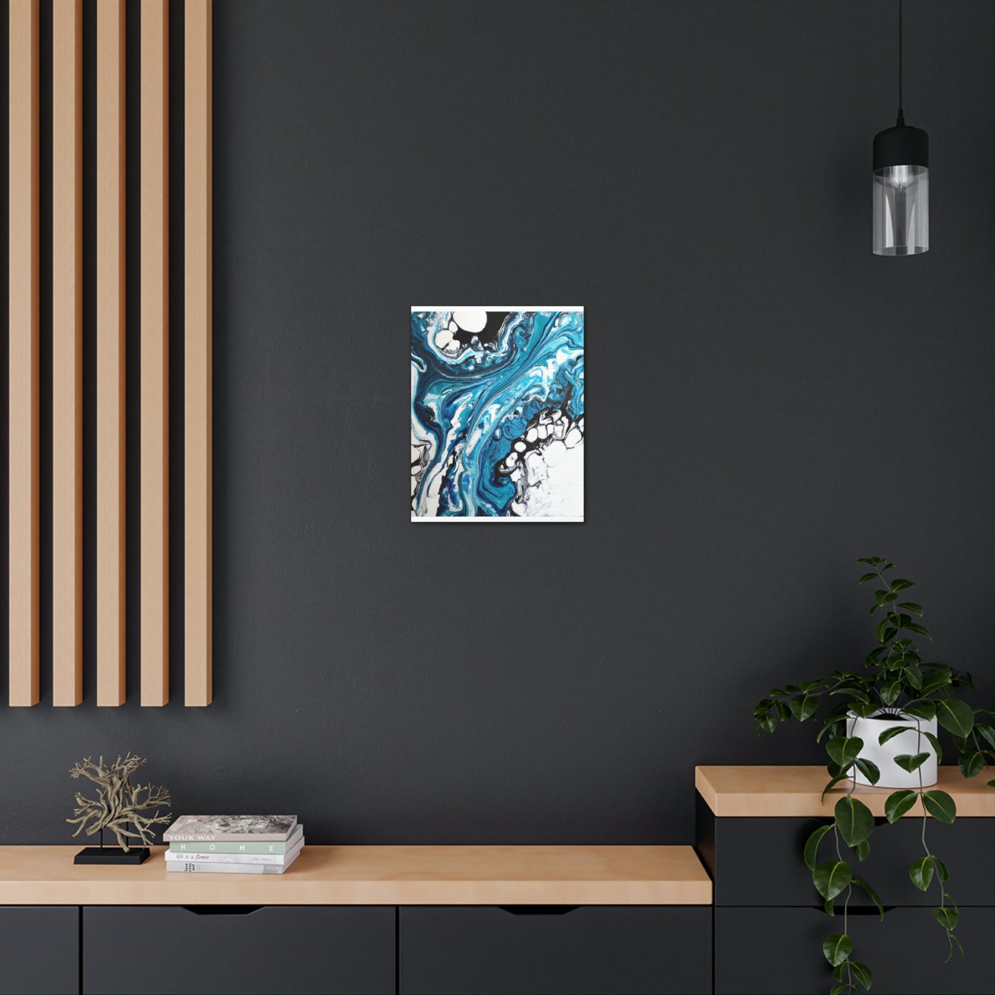 Blue Mirage. - Canvas