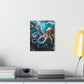 Ocean Marine Glow. - Canvas