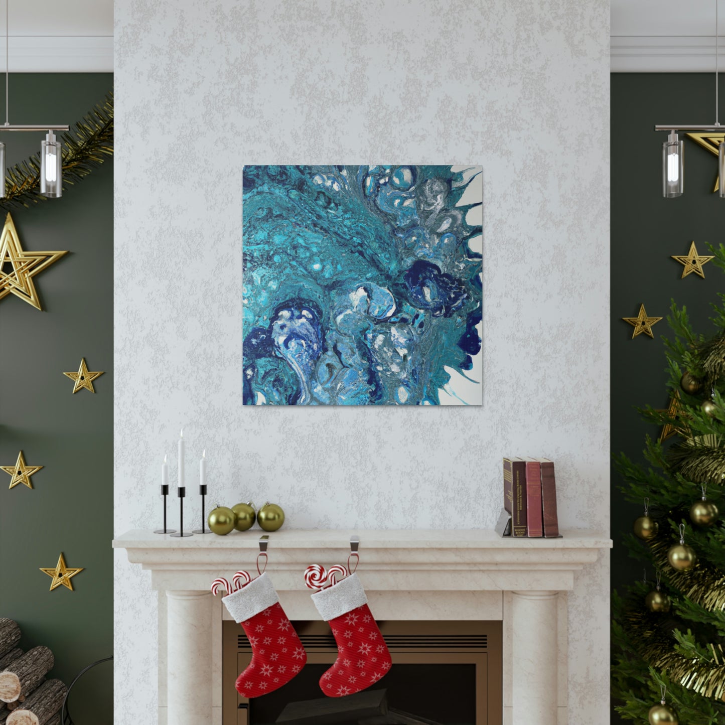 "Cosmic Flow" - Canvas