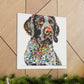 Painted Pointer - Canvas