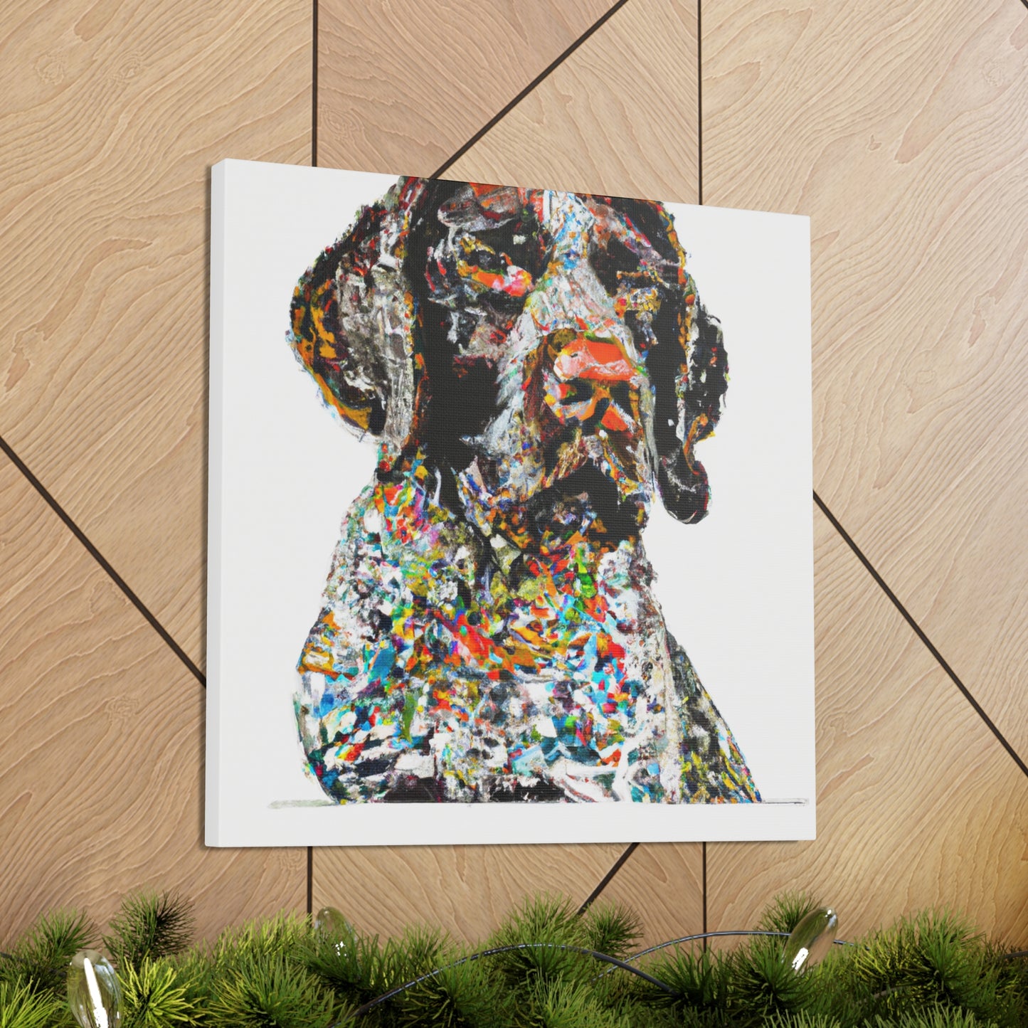 Painted Pointer - Canvas