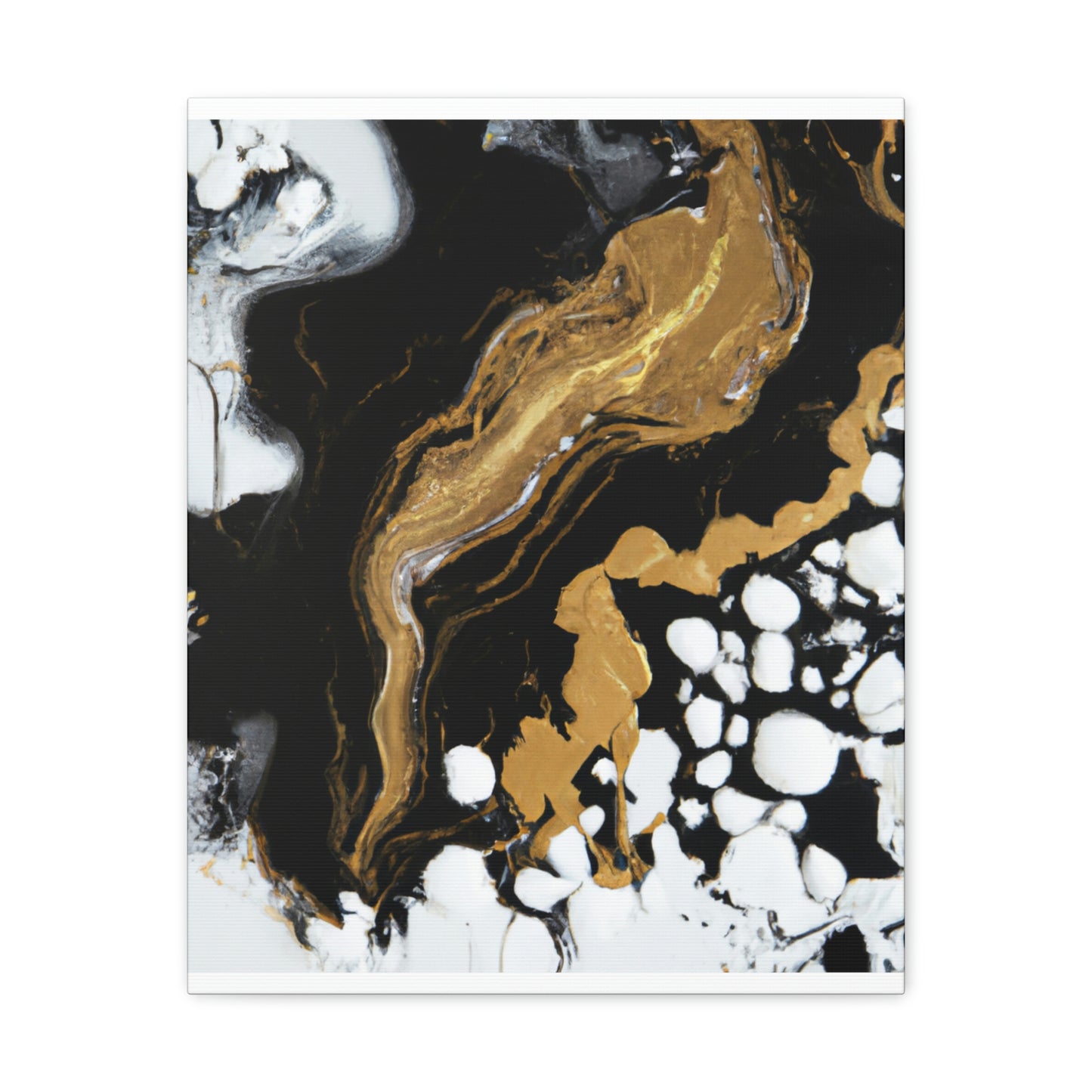 Glittering Ebony Cosmos - Canvas