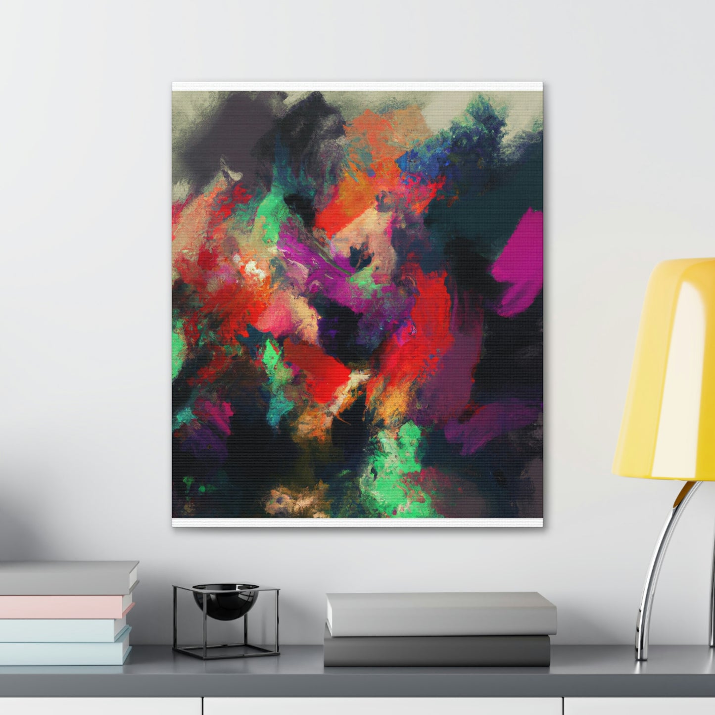 Vivid Vibes. - Canvas