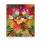 Illuminated Bloom. - Canvas