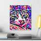1. Multi-Colored Cat Flux
2. Flowered Digital Mix
3. Flowered Room Cat - Canvas