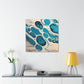 "Aqua Flow" - Canvas