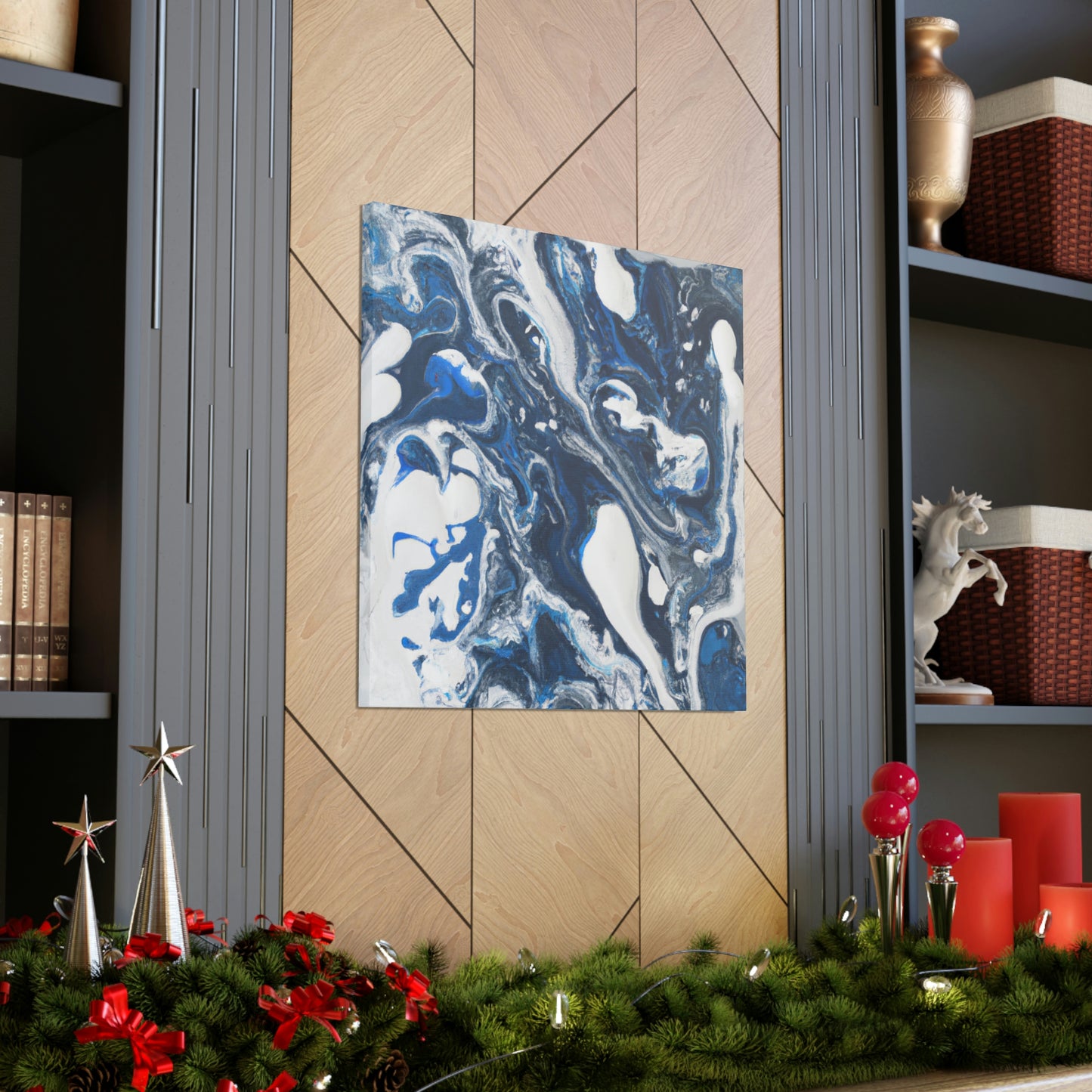 "Aqua Haven" - Canvas