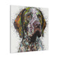"Painted Pointer" - Canvas
