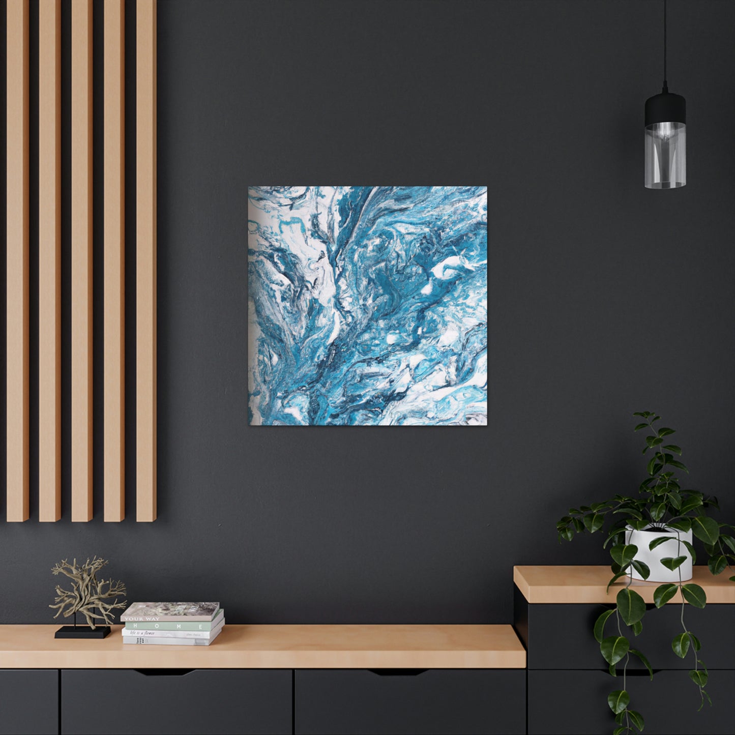 Aqua Bliss - Canvas