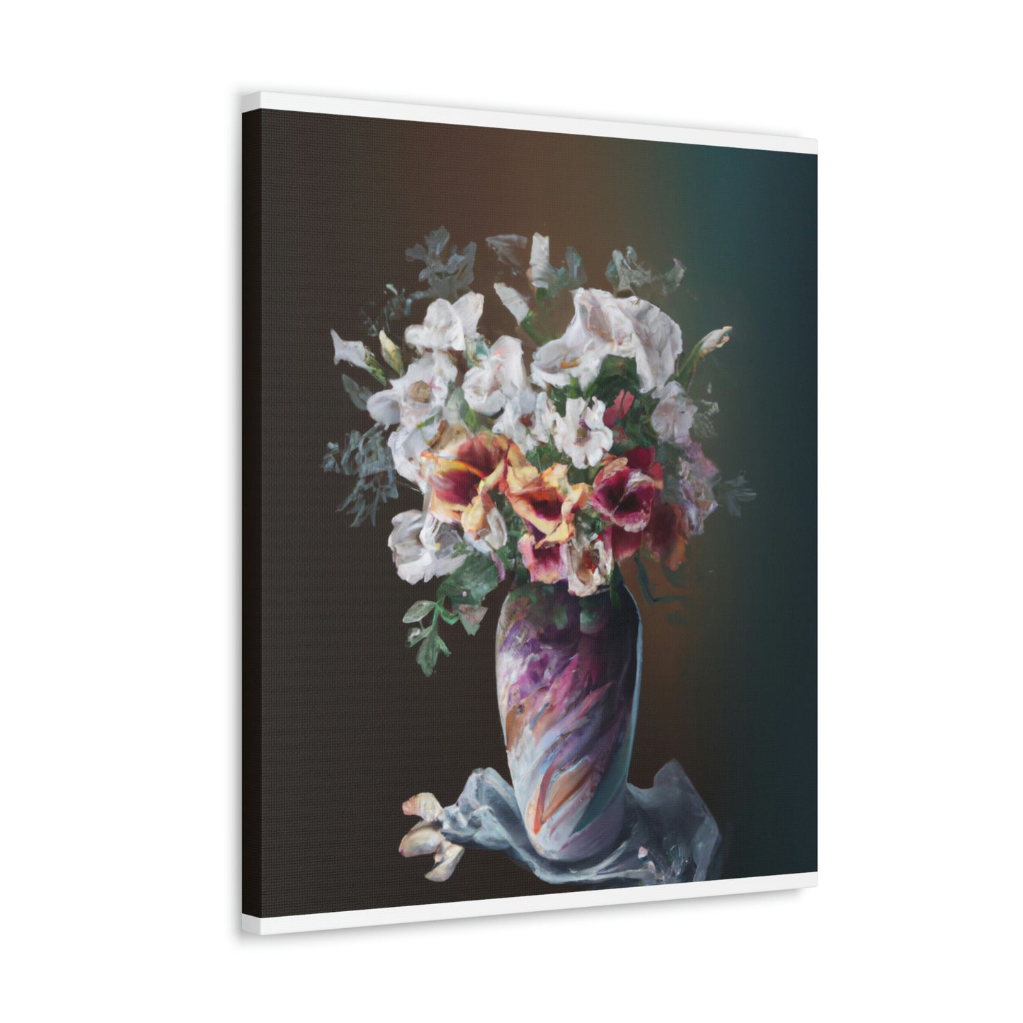 Floral Finesse Dreaming - Canvas