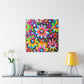 Vibrant Bloom. - Canvas