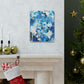 Blue Intricate Tiles - Canvas