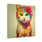 Flower Cat - Canvas