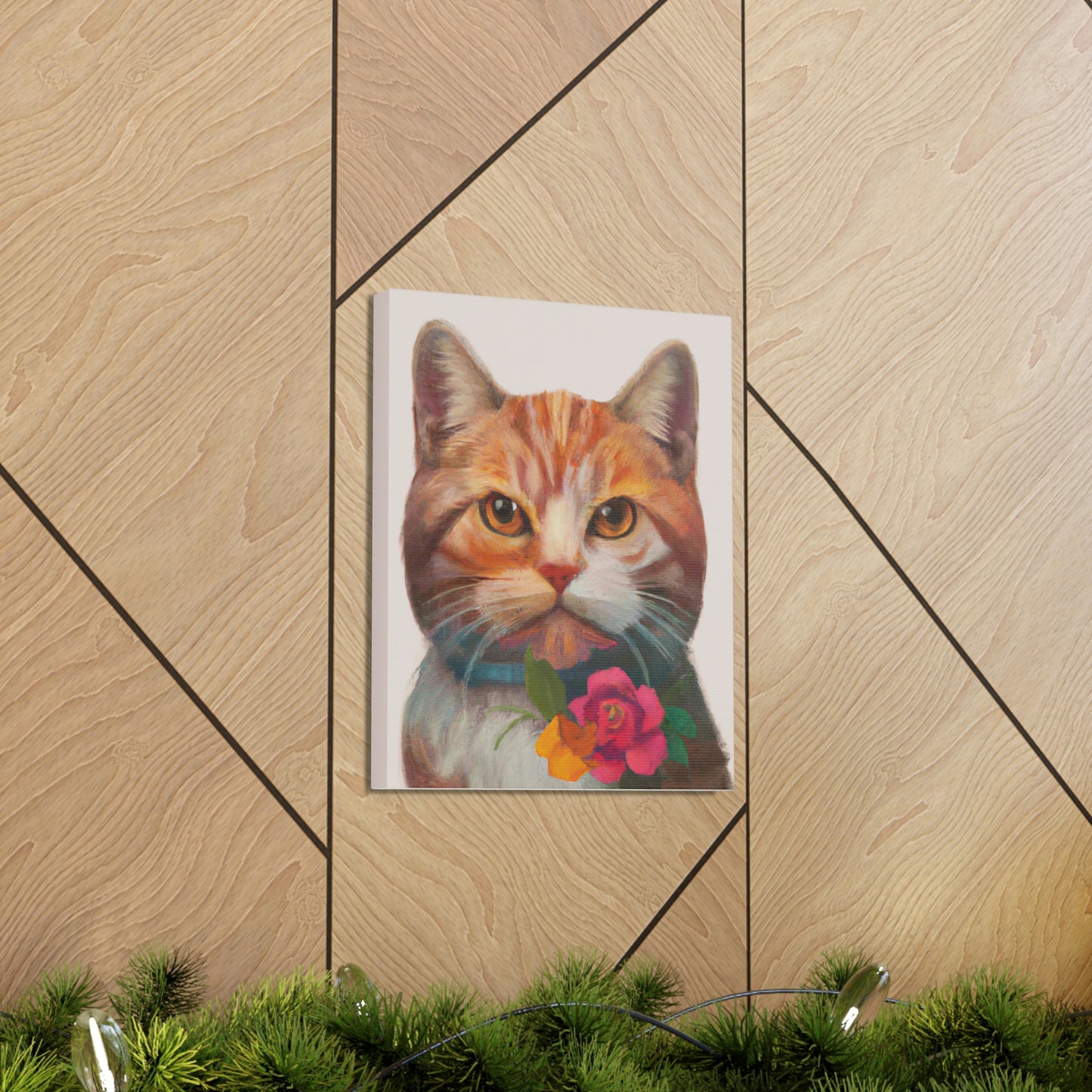 Cat Bliss. - Canvas