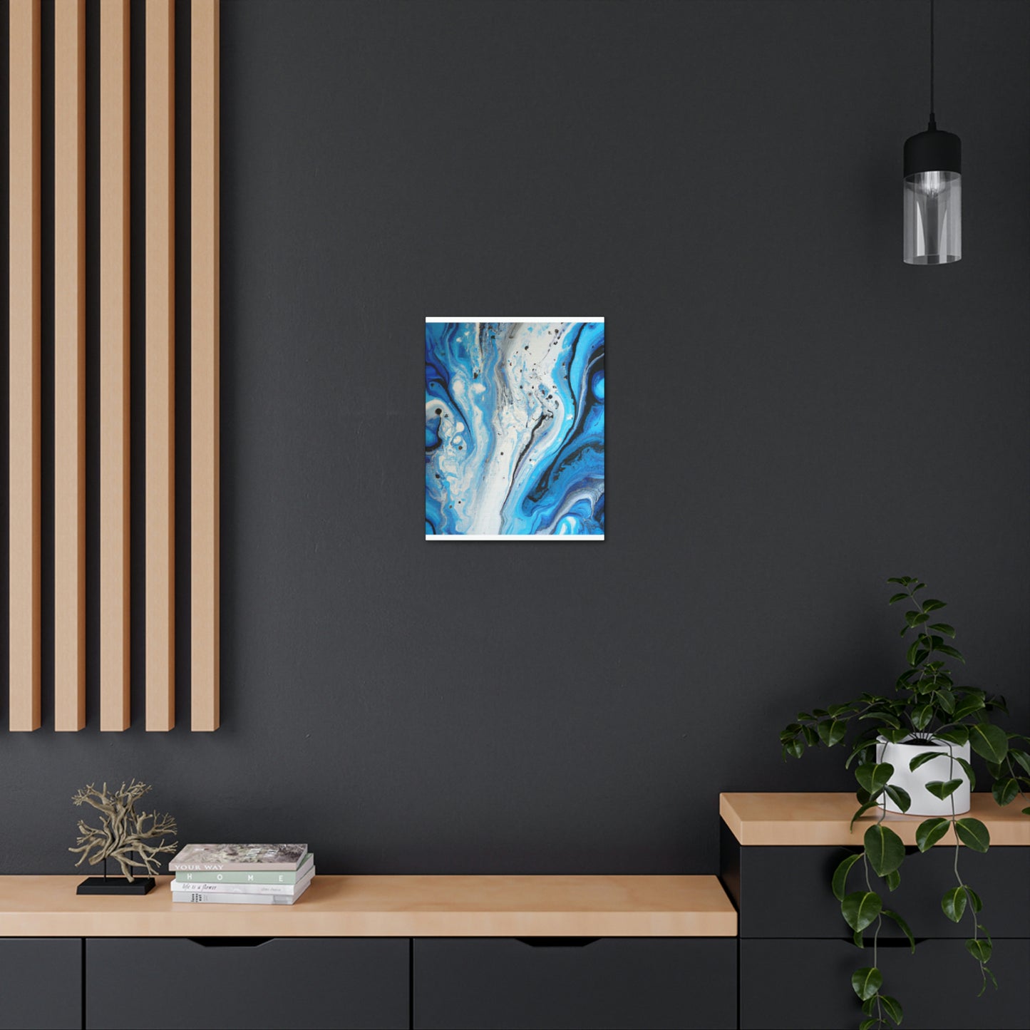 Blue Stream - Canvas