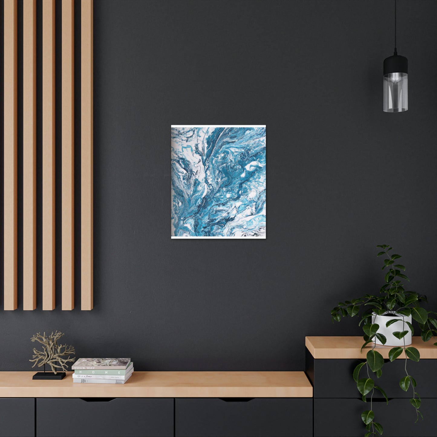 Aqua Bliss - Canvas