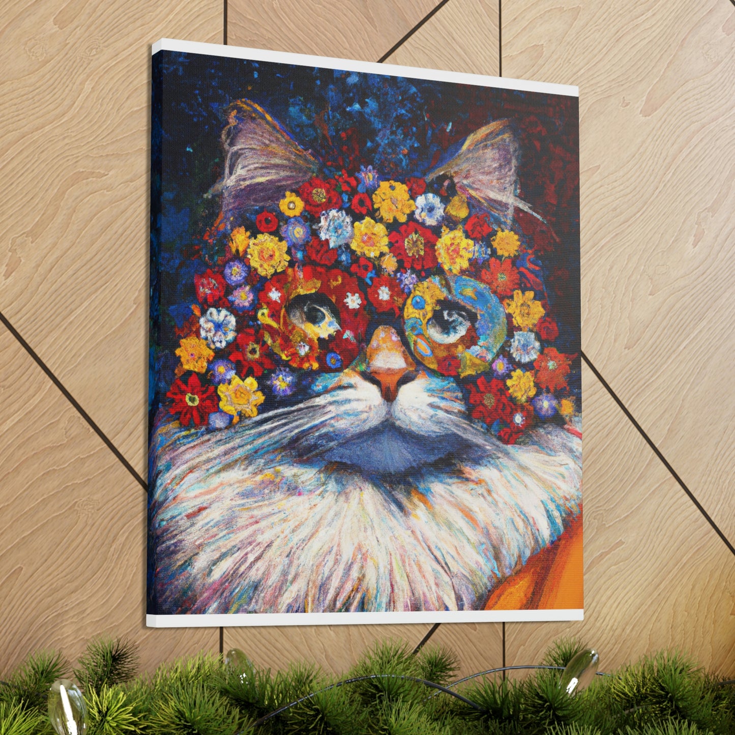 "Feline Vibrance" - Canvas