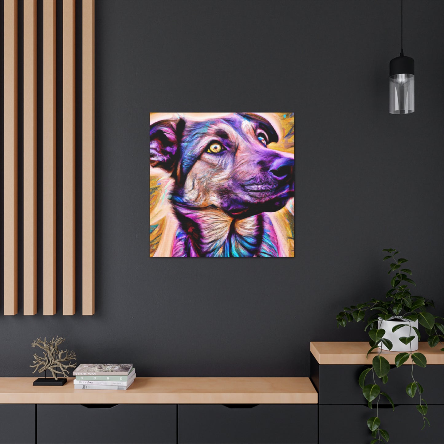 Canine Oasis - Canvas