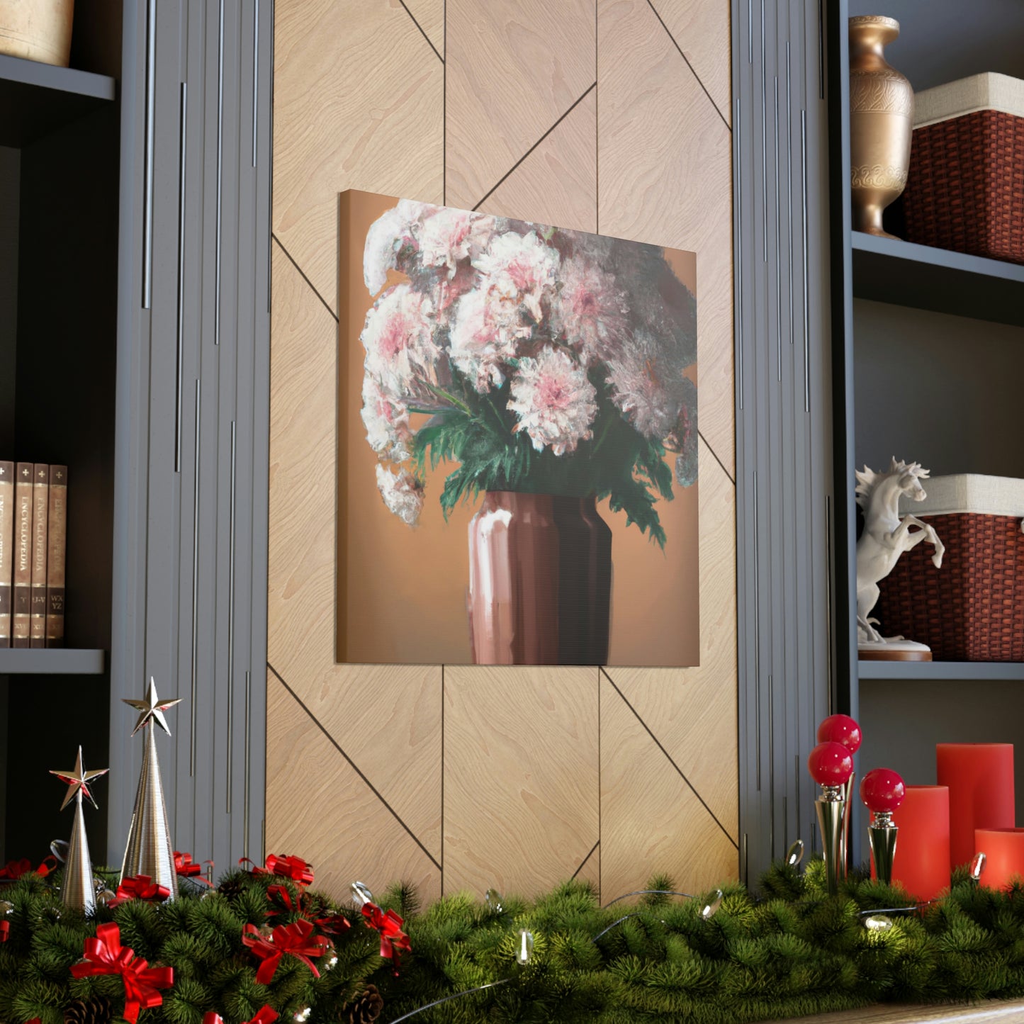 Floral Plushness. - Canvas