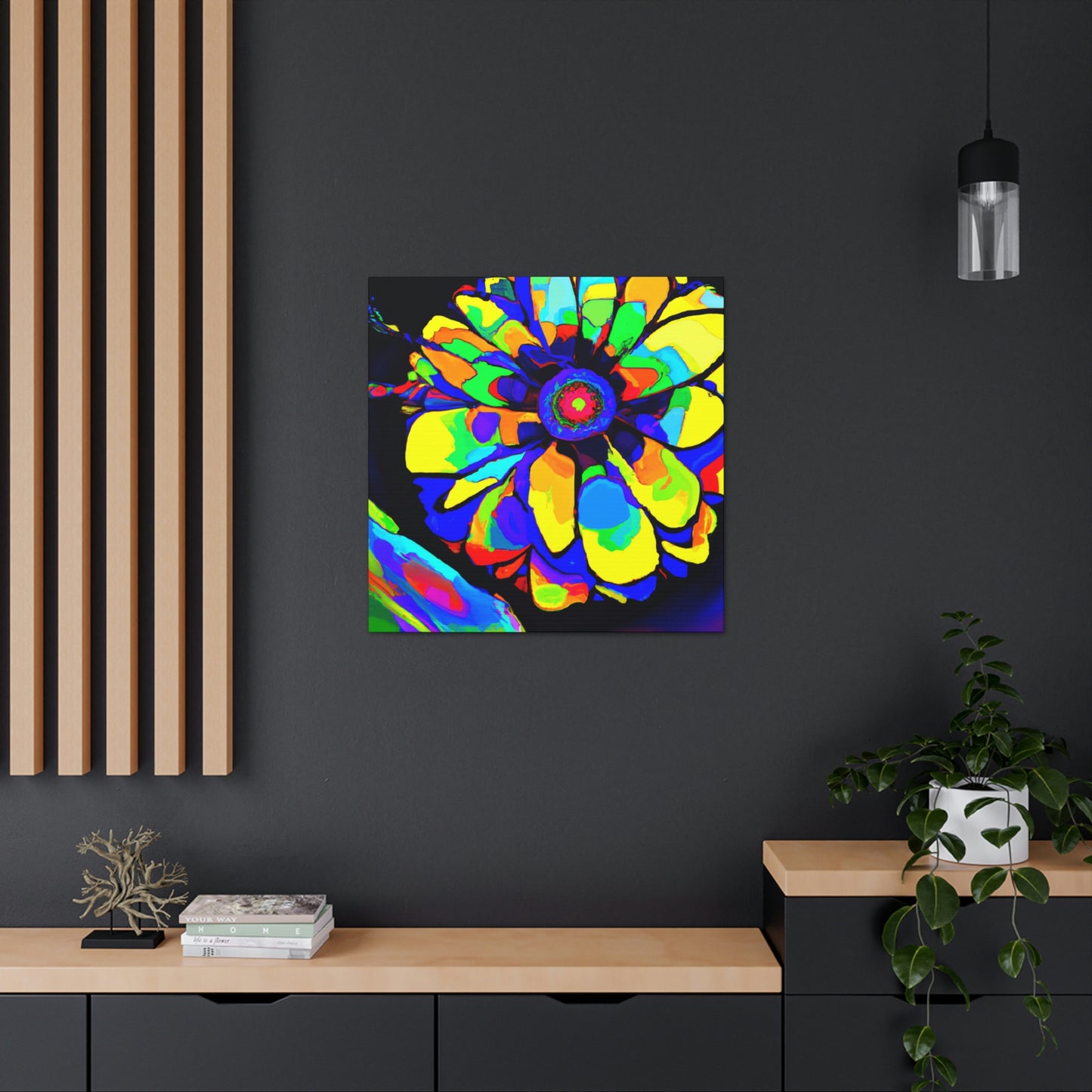 Vivid Flora. - Canvas