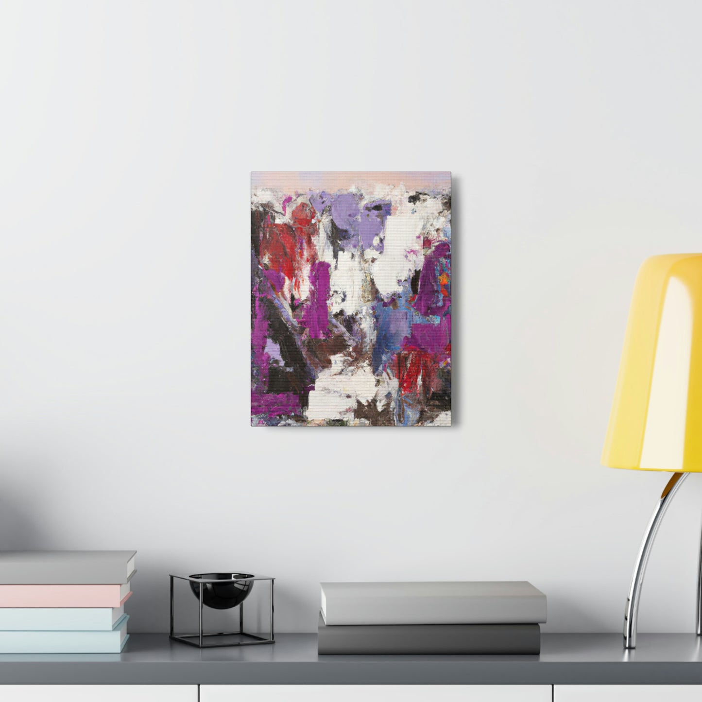 Neon Bloom. - Canvas