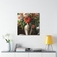 Floral Soiree Scene - Canvas