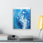 Cerulean Flow. - Canvas